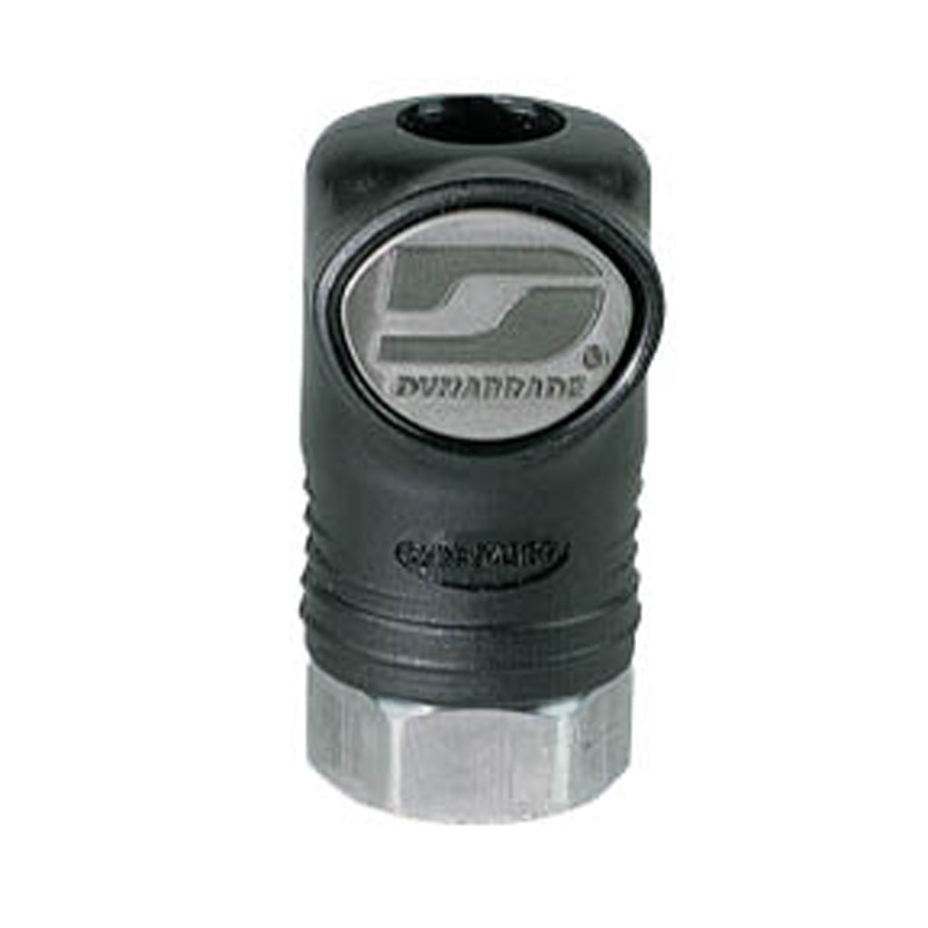 DYNABRADE 94960 1/4in. Composite-Style Coupler, 1/4in. Female