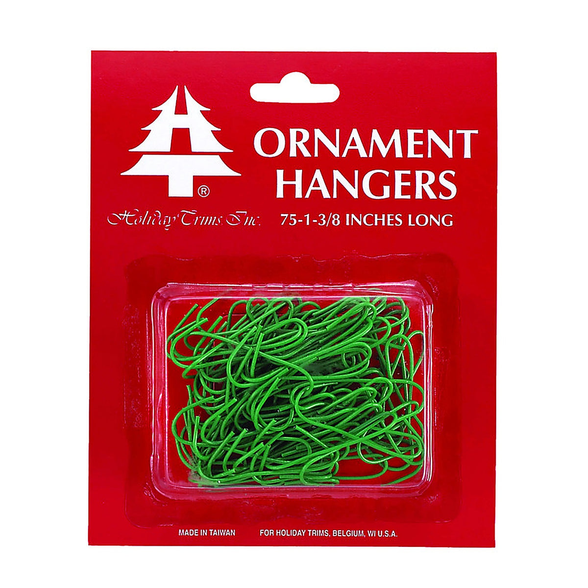 Holiday Trims 3928000 Green Ornament Hooks Miscellaneous Indoor Christmas Decor