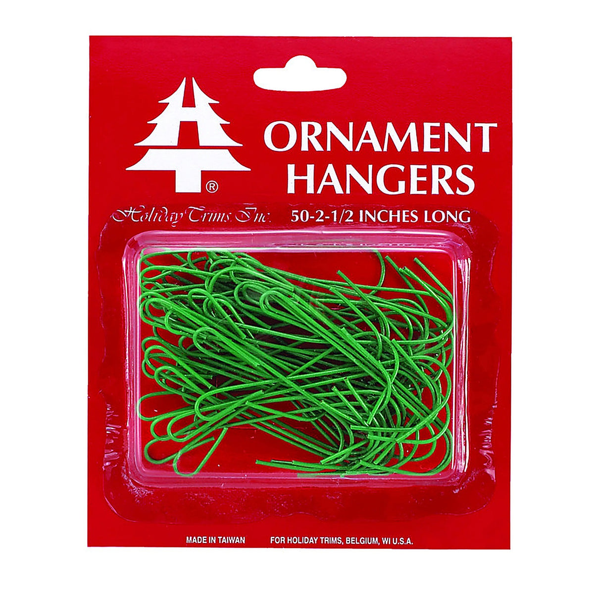 Holiday Trims - 3929000 - 2-1/5 In. Ornament Hooks 50 Pack