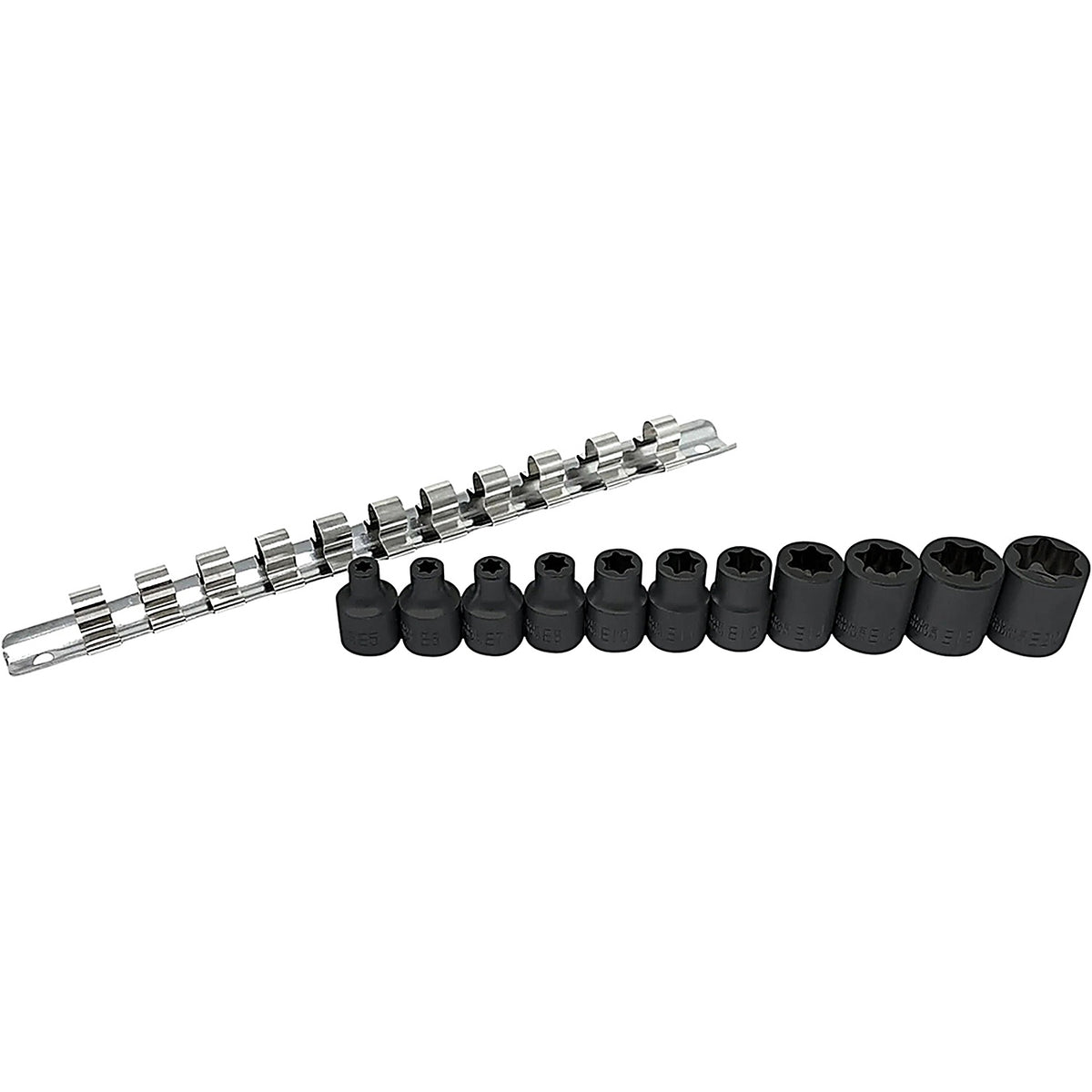 CTA - 9598 - 10 Piece Flat-Cut Ep-Star Plus Socket Set
