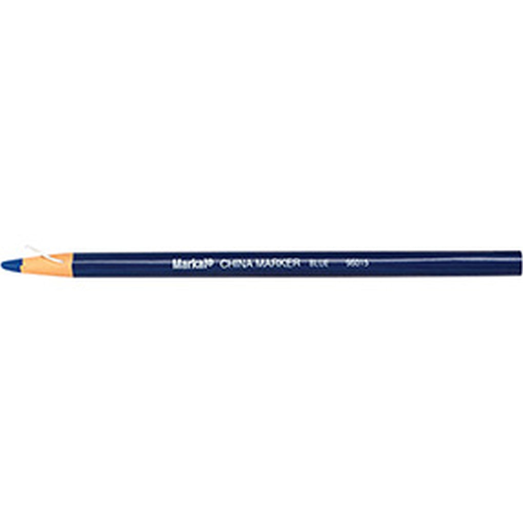 Markal - 96015-I - China Marker, Blue, Paper-Wrapped Grease Penicel