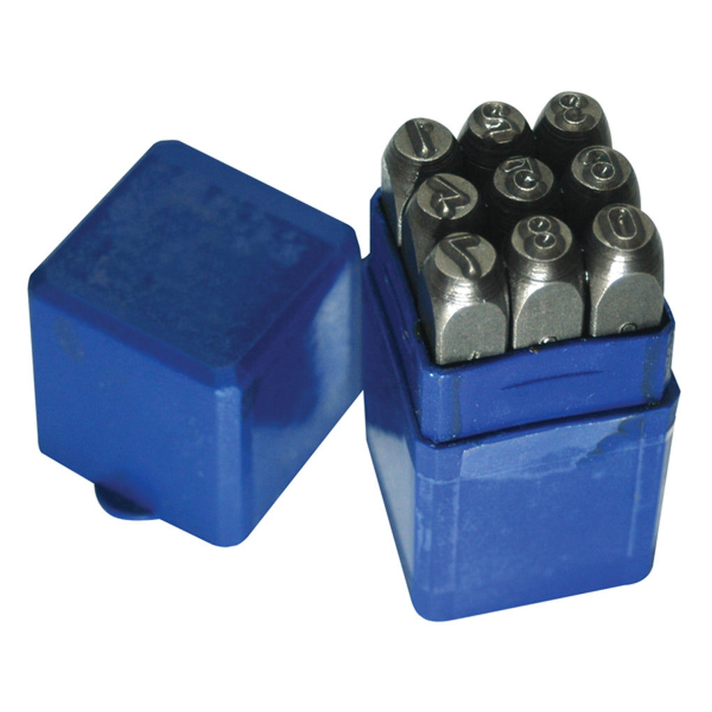 ATD 9603 9 Pc. 1/4 Number Stamp Set