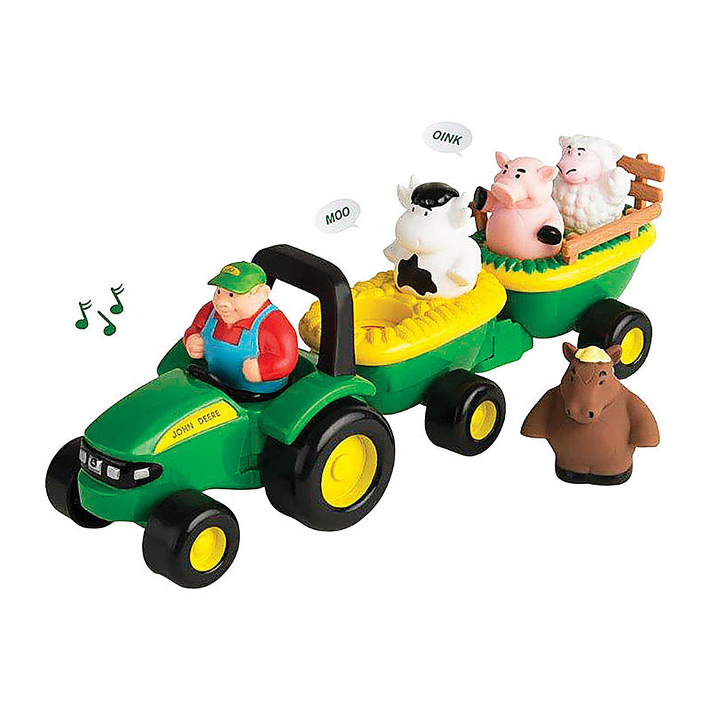 Tomy - 34908VD - John Deere Toy Green/Yellow 5 Piece