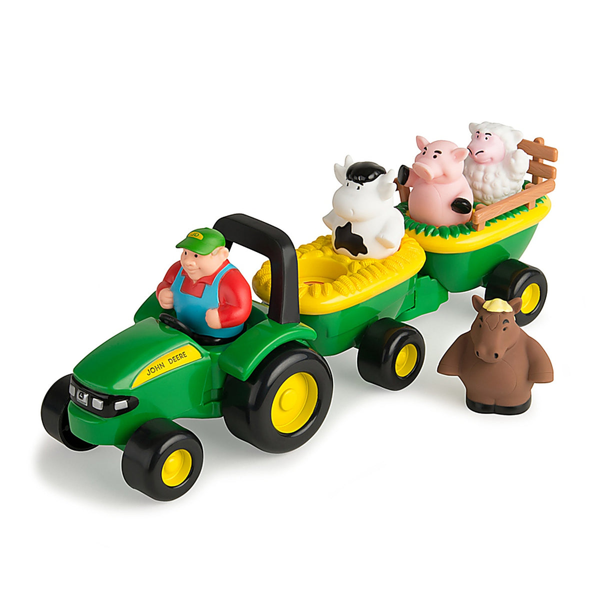 Tomy - 34908VD - John Deere Toy Green/Yellow 5 Piece