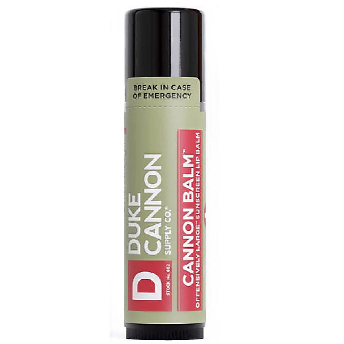 Duke Cannon CBALM1 Mint Scent Lip Balm 0.56 oz. 1/Pack