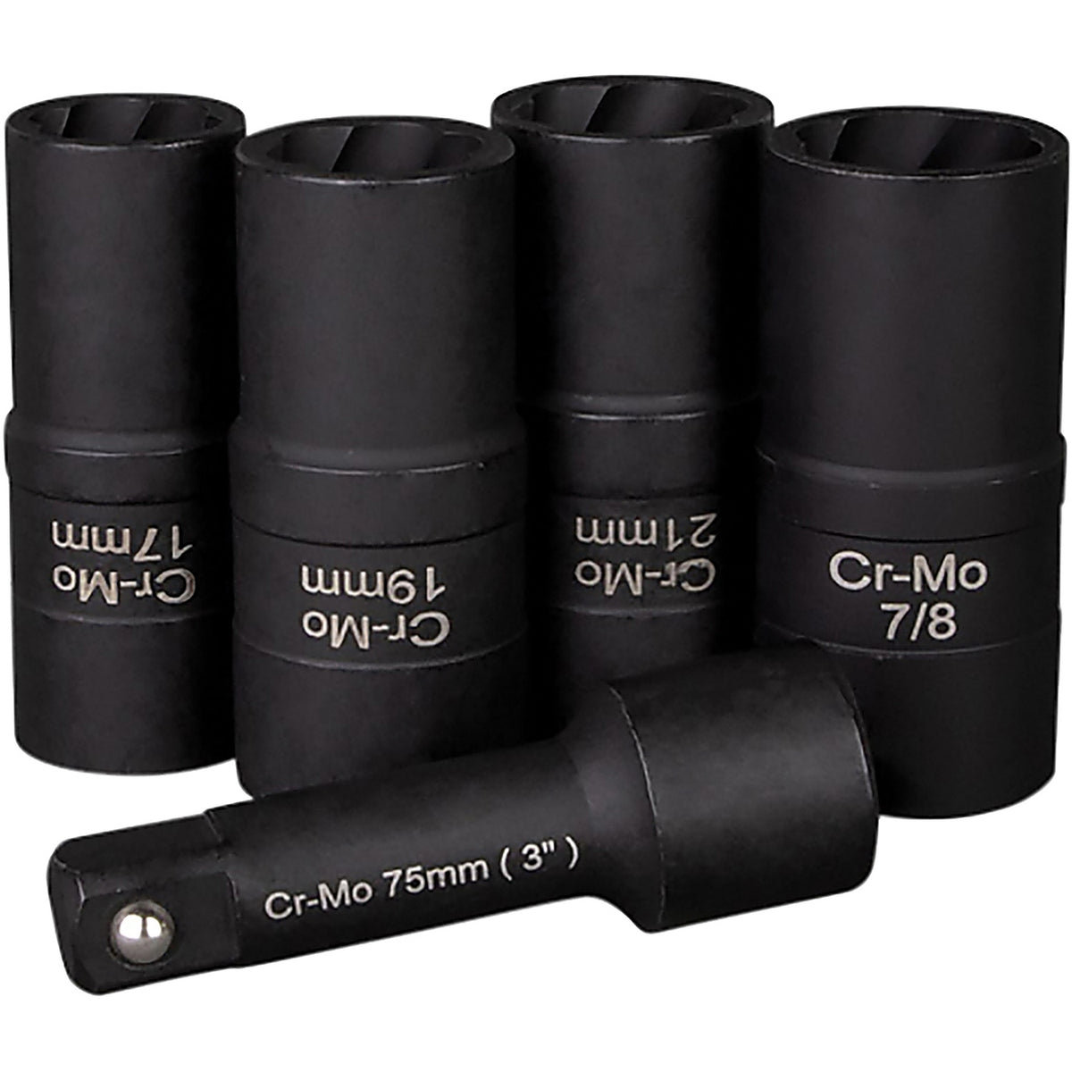 Cal-Van Tools - 96100 - 5Pc Lug & Lock Flip Socket Set
