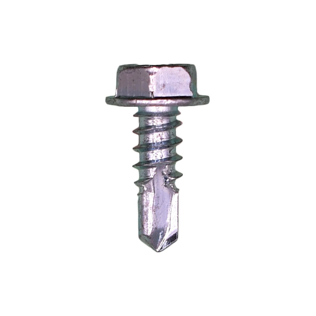 Auveco 9611 #8 X 1/2in. Hex Washer Head Teks Tapping Screw Zinc