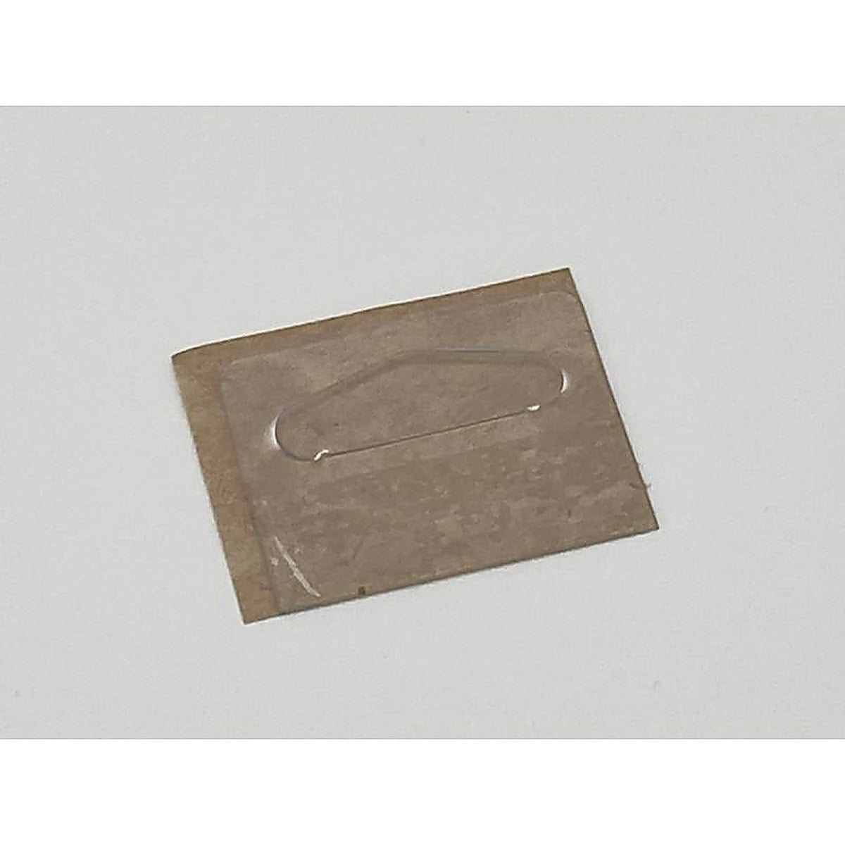 Kinter 150256-ACE 1.625 in. H X 0.015 in. W X 1.125 in. L Clear Utility/Parts Clip On Repair Tabs Plastic