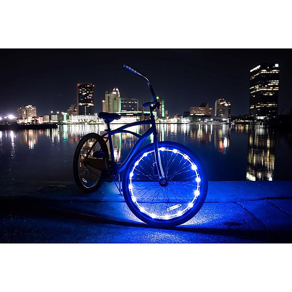 Brightz L2378 Wheelbike lights LED Bicycle Light Kit ABS Plastics/Polyurethane/Electronics 1/Pack