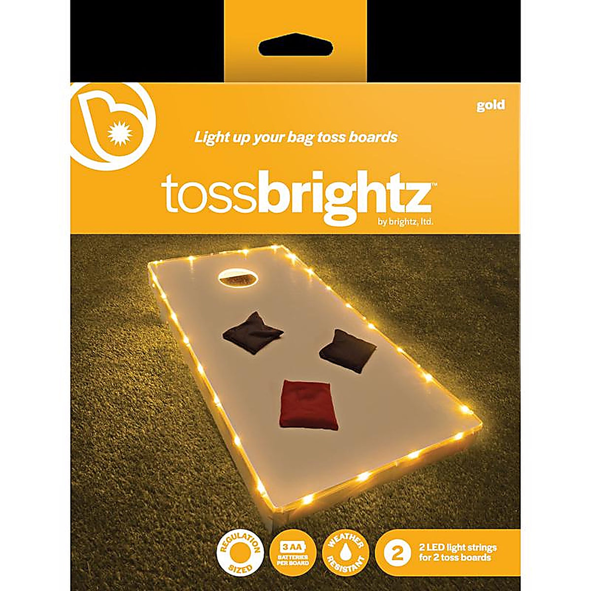 Brightz A5441 TossBean Bag Game LED Lighting Kit ABS Plastics/Polyurethane/Electronics 1/Pack