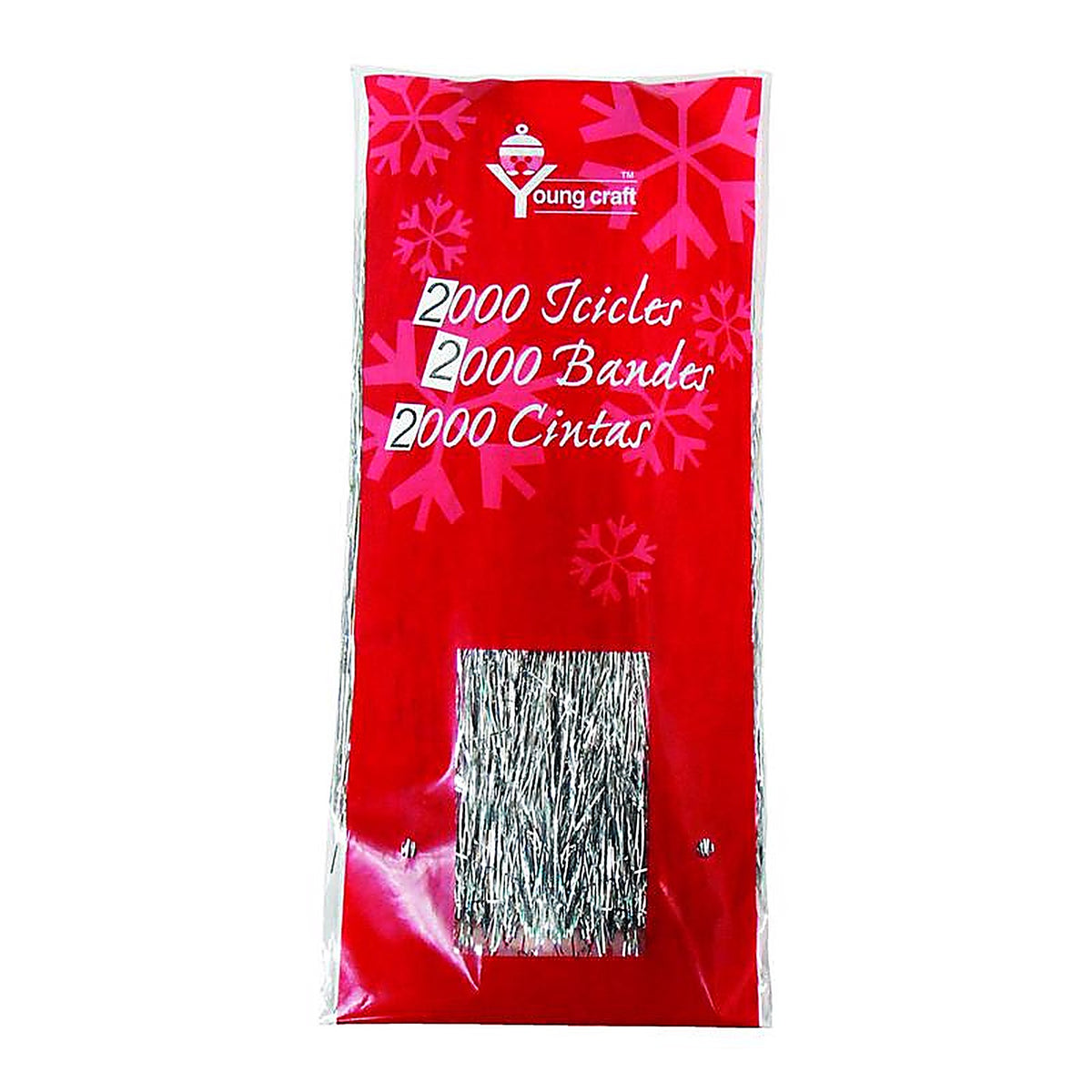 FC Young 3900 Silver Icicles Miscellaneous Indoor Christmas Decor