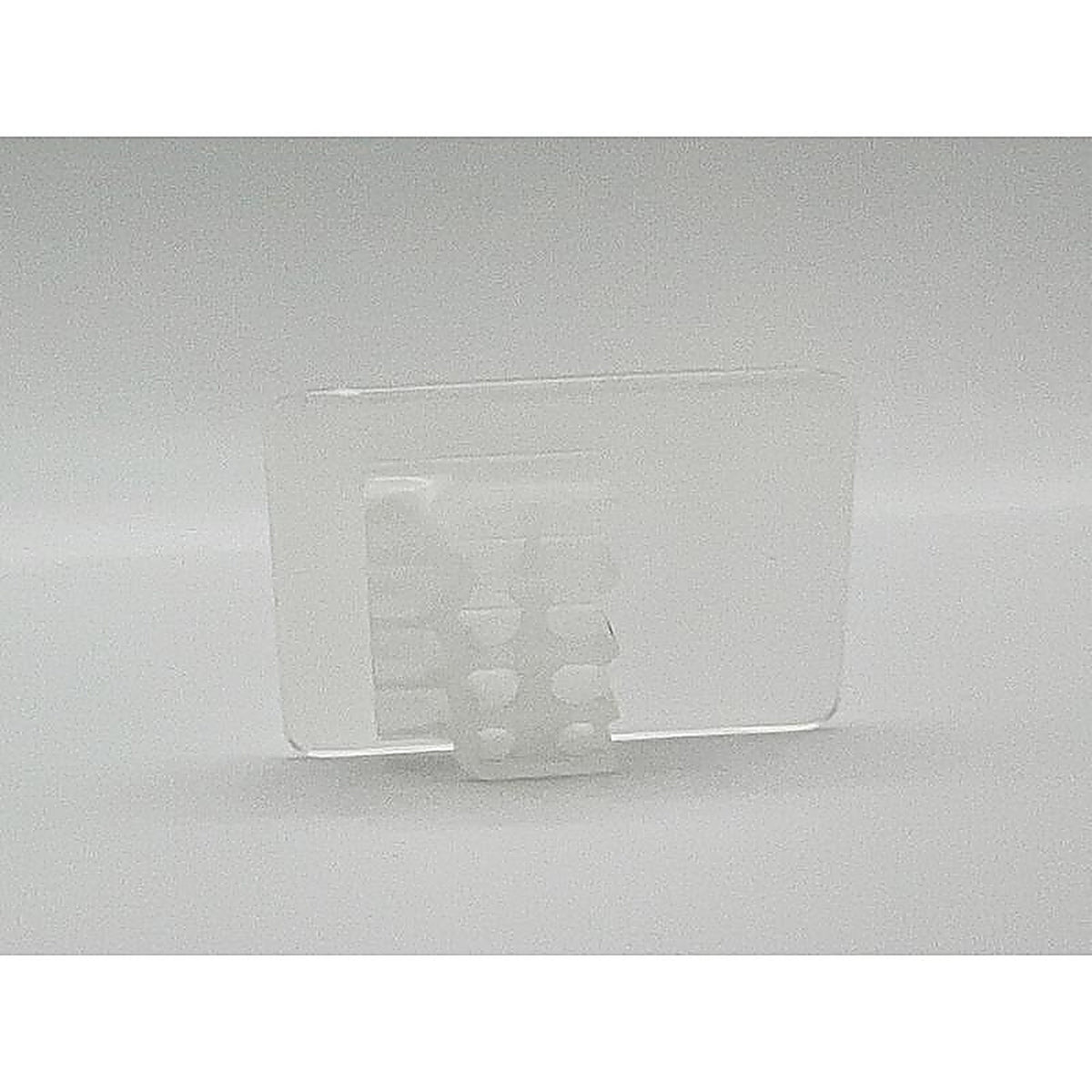 Kinter 109502-ACE 1.25 in. H X 0.06 in. W X 2 in. L Clear ADHESIVE TAGS Quad Wire Label Holder Plastic