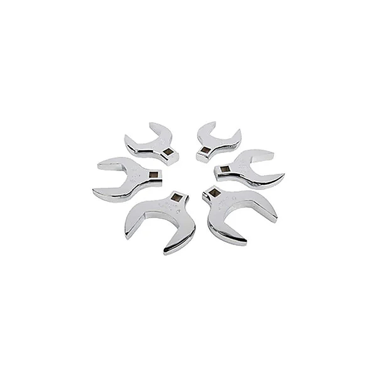 Sunex 9722A 1/2in. DR. 6 PC Jumbo Crowfoot Set