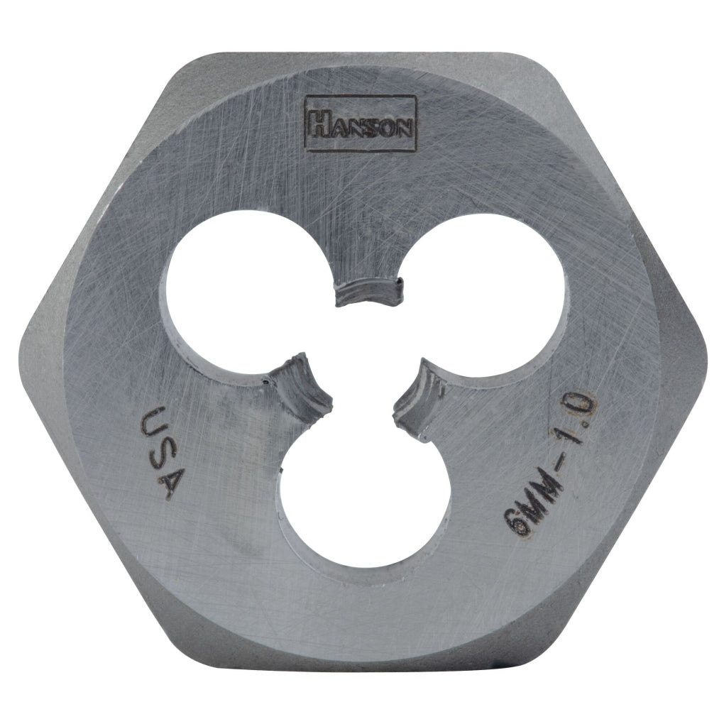 Irwin Hanson 9727 6mm 1 Hexagon Metric Die