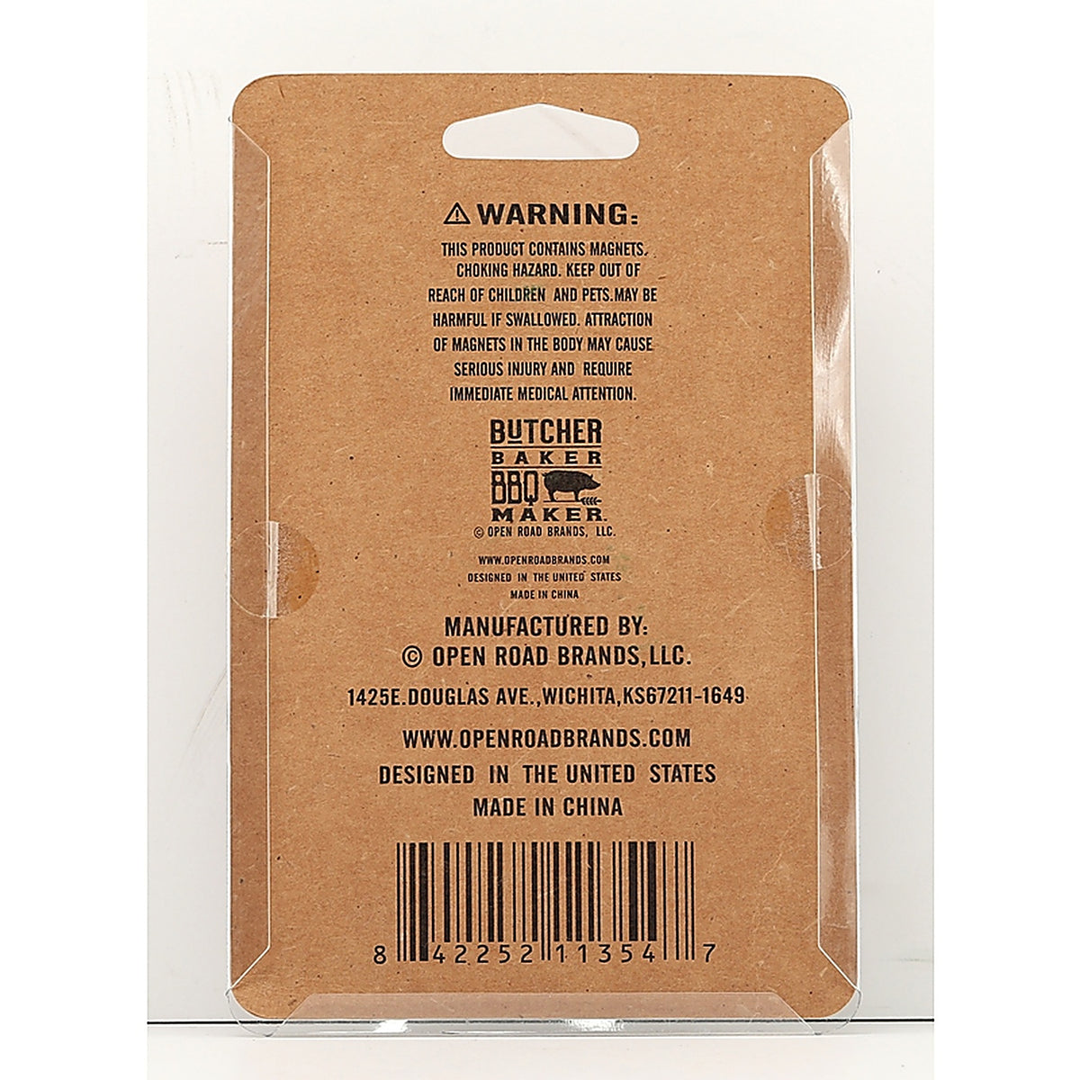 Open Roads 90170855 Butcher Baker BBQ Maker Feelin Saucy Timer Metal/Plastic 1/Pack