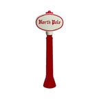 Union Products - 76940 - Blow Mold LED North Pole Sign 45 In.
