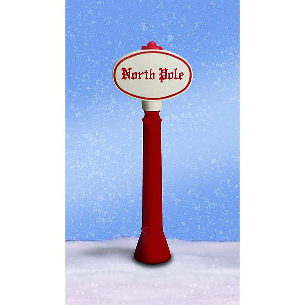 Union Products - 76940 - Blow Mold LED North Pole Sign 45 In.