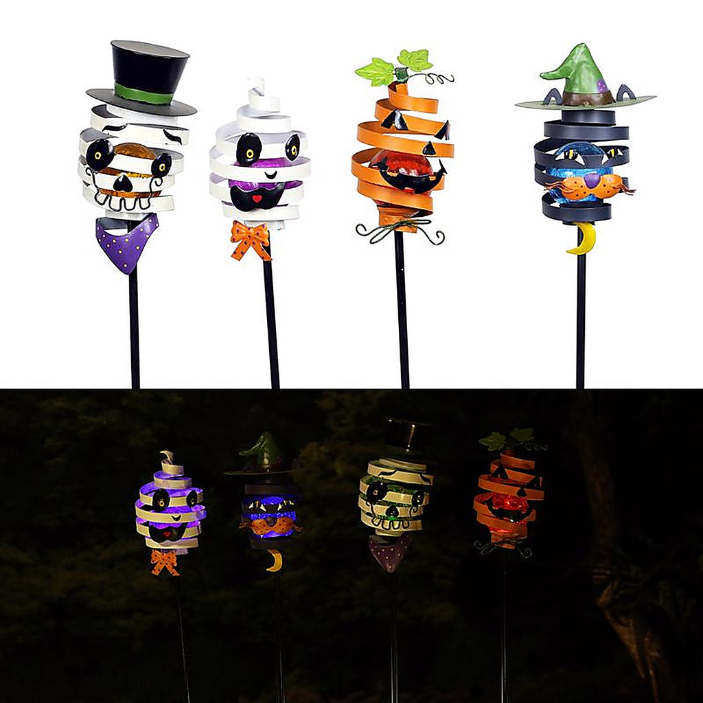 Alpine - SLL1190ABB - LED Bouncy Halloween Stake Yard Decor
