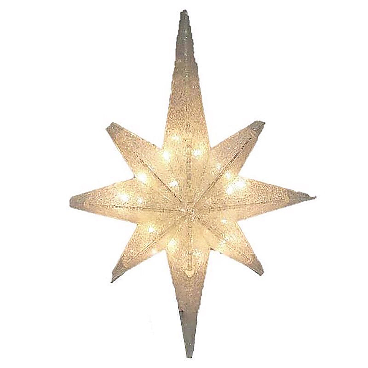 Celebrations 49184-71 LED White LED Star Tree Topper