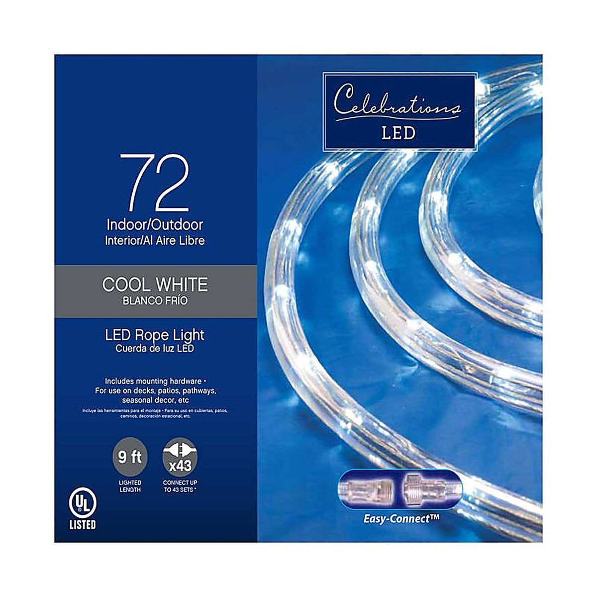 Celebrations 2T41A911 LED Rope Light Set