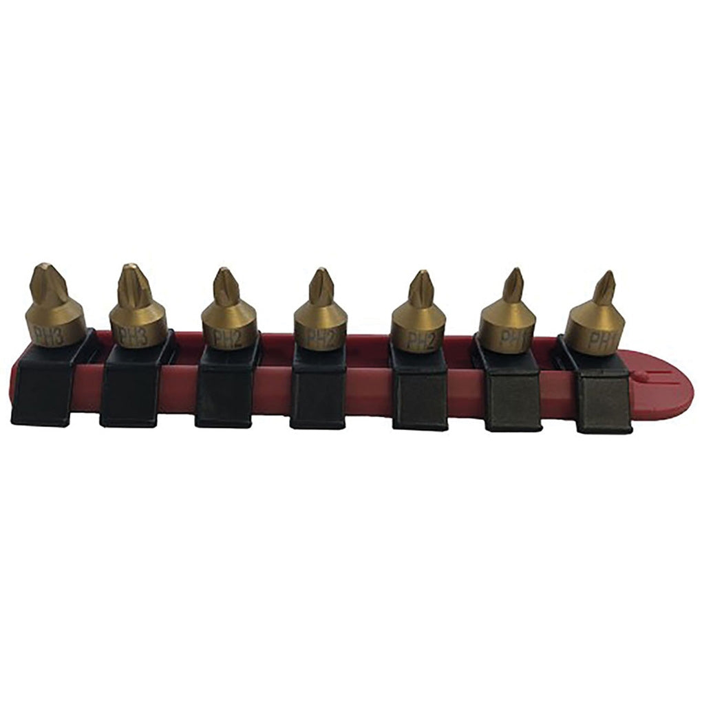 CTA - 9770 - 7 Piece Phillips Screwdriver Bit Set - Stubby