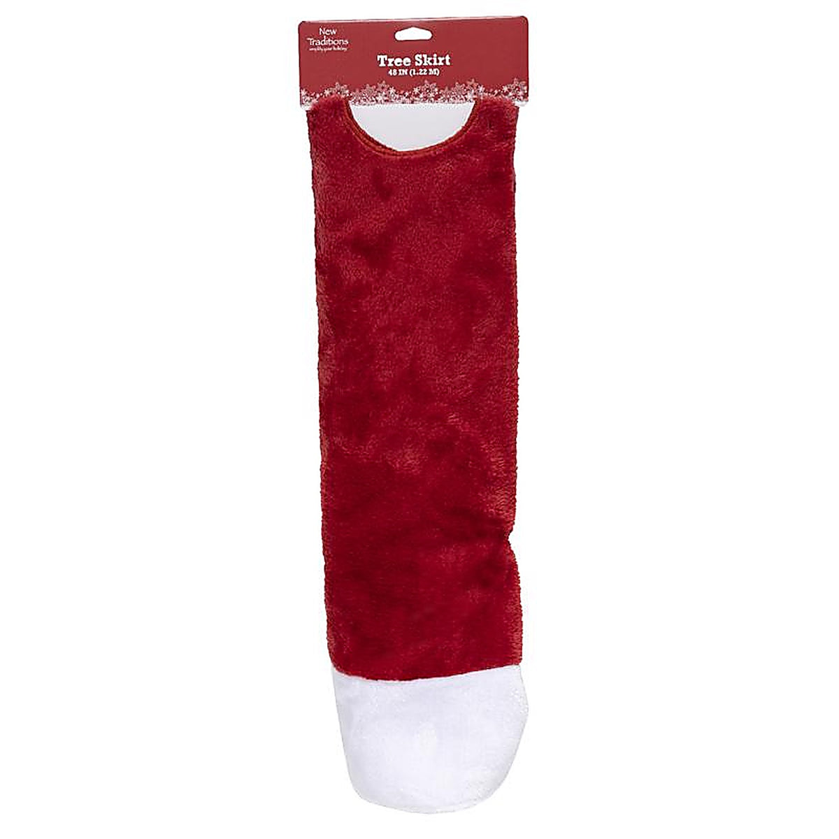 Dyno - 0202004ZSA - Red/White Tree Skirt 0.5 In.