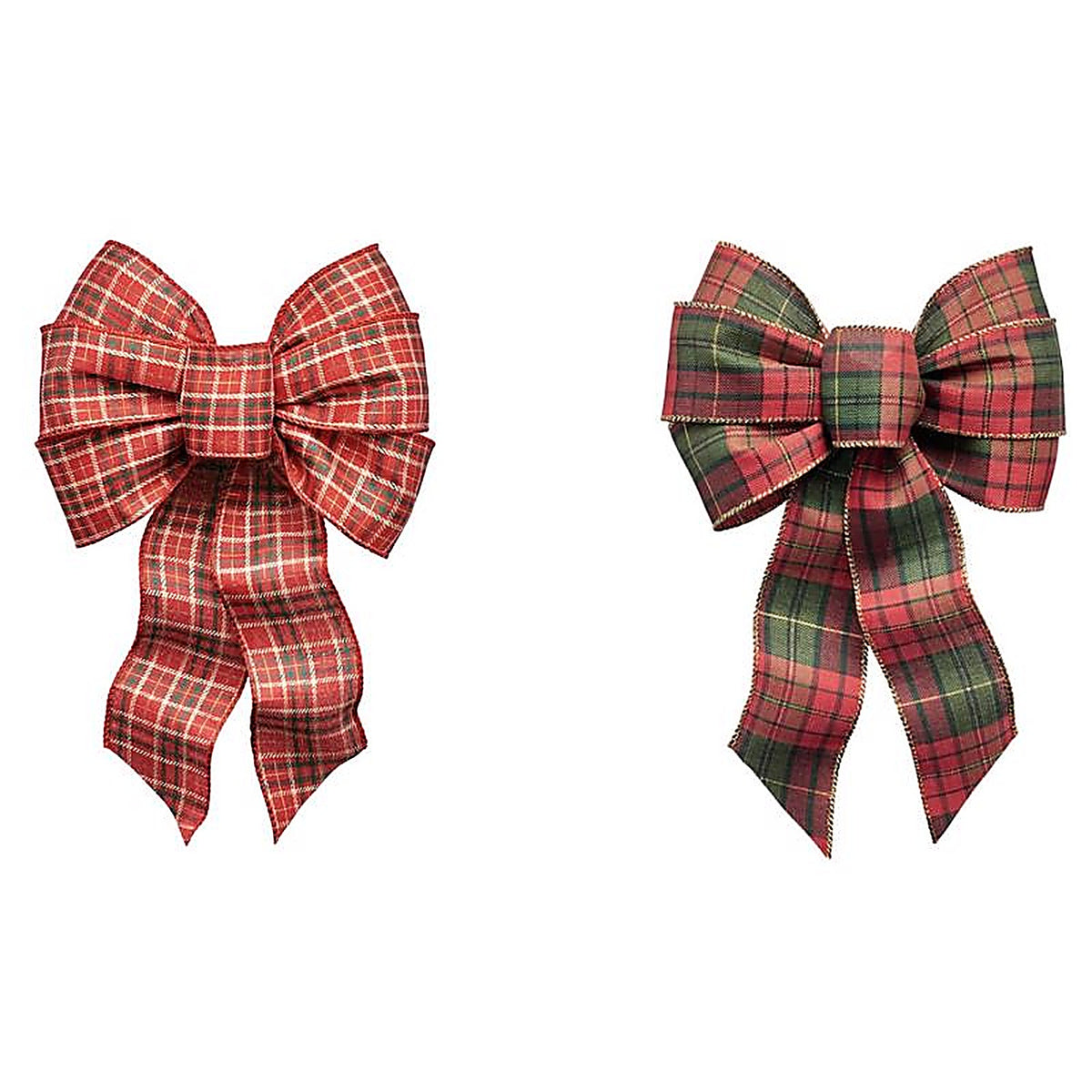 Holiday Trims 7936 Assorted Christmas Bow Assortment Miscellaneous Indoor Christmas Decor