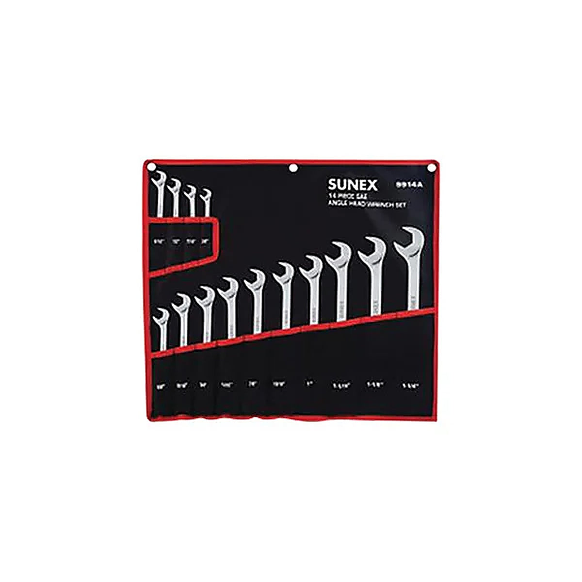 Sunex Tools 9914MA 14 PC ME Angle Head WR Set