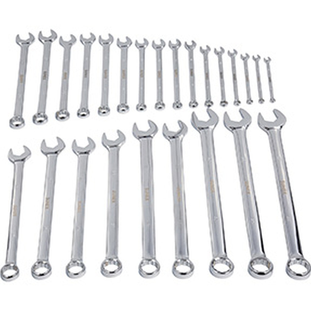 Sunex Tools - 9917MPRA - Fully Polished Metric Combination Wrench Set