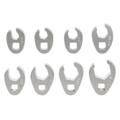 Platinum Tech 99310 8/pc 3/8in. Dr. SAE Flare Nut Crowfoot Wrench Set