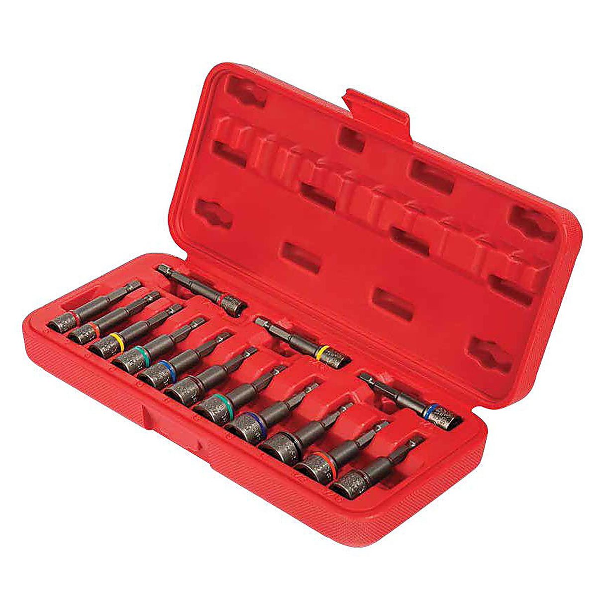 Sunex Tools 9933 14Pc. Impact Ready Magnetic Nut Setters Set (SAE/MM)