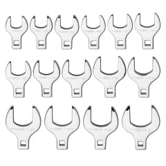 Platinum Tech 99370 15 Pc. SAE 1/2 Drive Jumbo Crowfoot Wrench Set