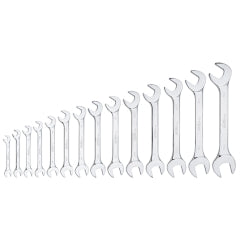 Platinum Tech 99400 14 Pc. SAE Full Polished Angle Wrench Set (15 & 60)