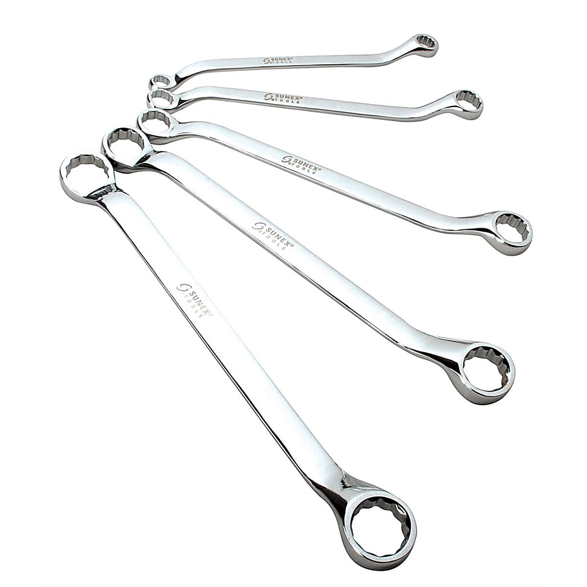 Sunex Tools 9950 5 pc. SAE Double Box Wrench Set