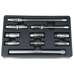 Platinum Tech 99610 10-pc. Master Spark Plug Socket Set