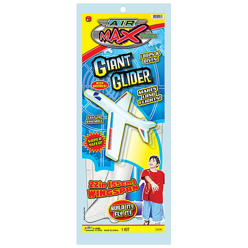 Ja-Ru 1030 Air Max Giant Glider Airplane Foam Multicolored