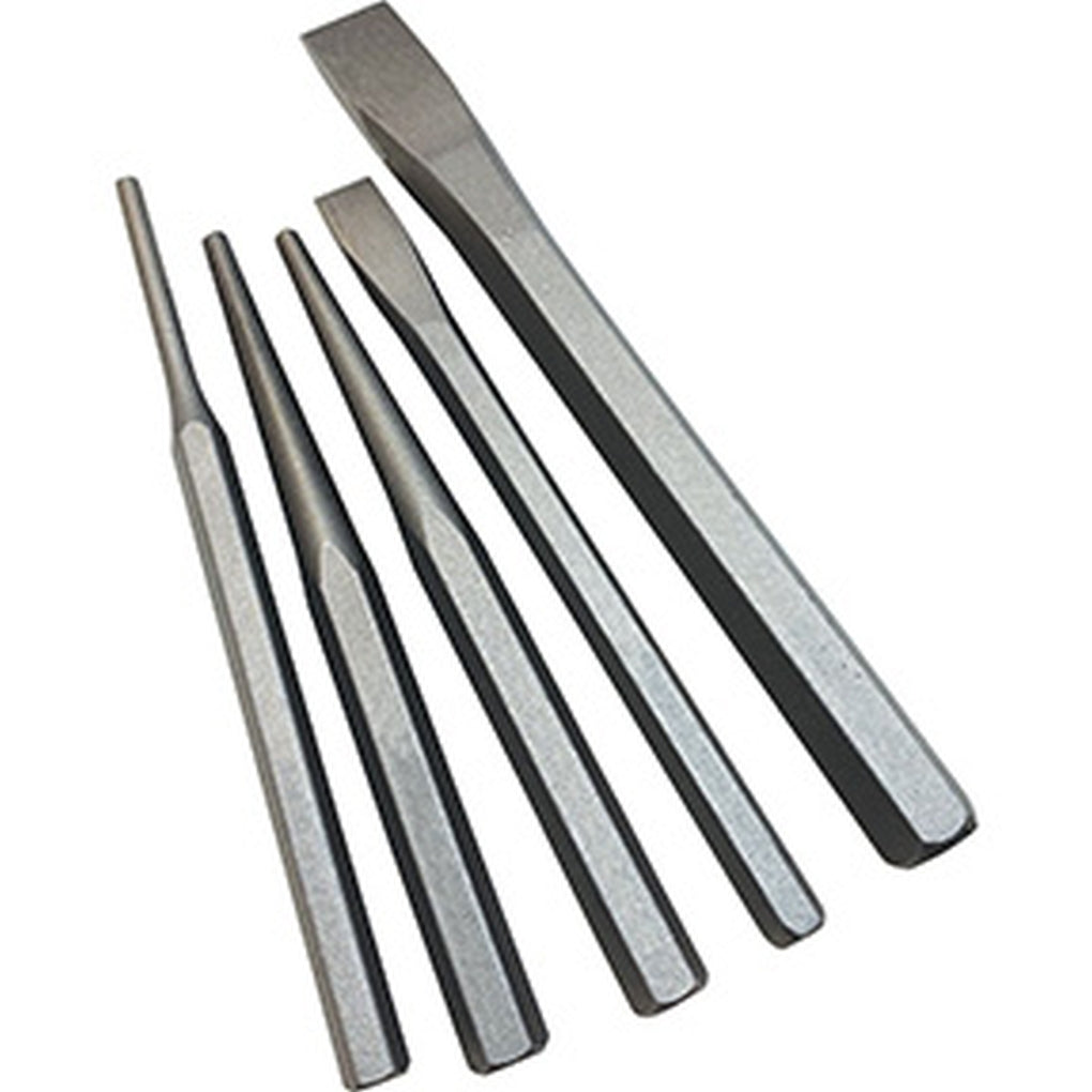 Platinum Tech - 99802 - 5 Piece Punch and Chisel Set