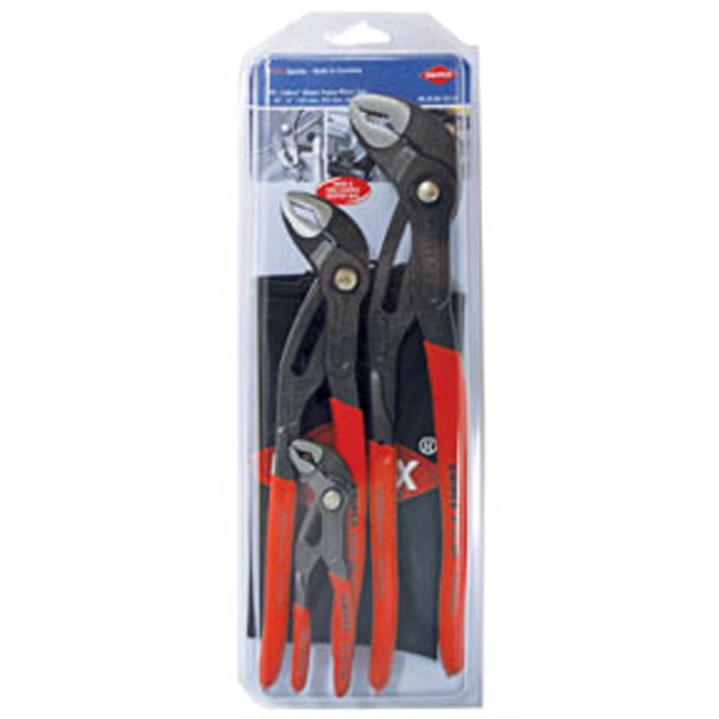 Knipex - 9K0080122US - Cobra Water Pump Pliers Set, 3pc