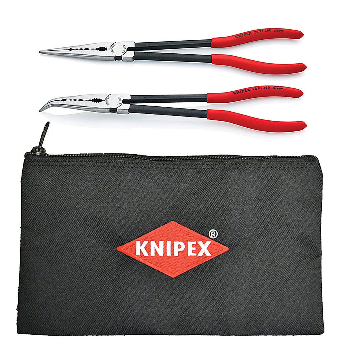 Knipex - 9K0080128US - 2Pc XL Needle Nose Pliers Set