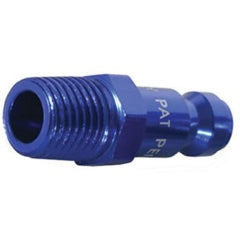 Legacy A72440C-X ColorConnex Type C, 1/4in. body, 1/4in. MNPT plug, Blue Anodized