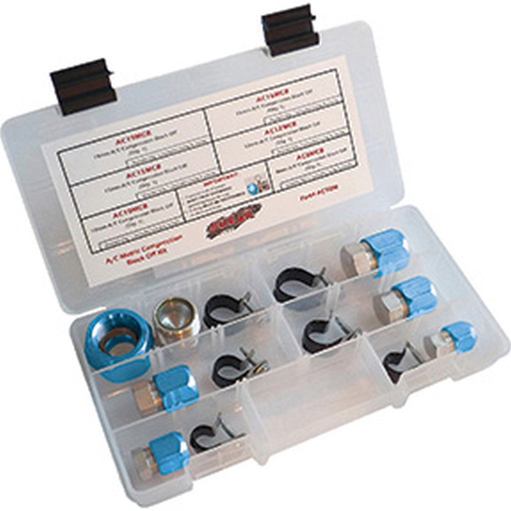 SUR&R - AC90M - Metric A/C Compression Block Off Kit