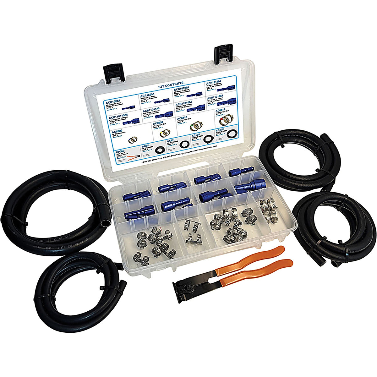 SUR&R - ACR110M - Metric A/C Hose to Tube Kit