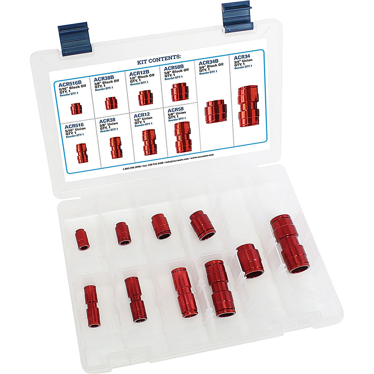 SUR&R - ACR60 - Standard A/C Union and Block Off Kit