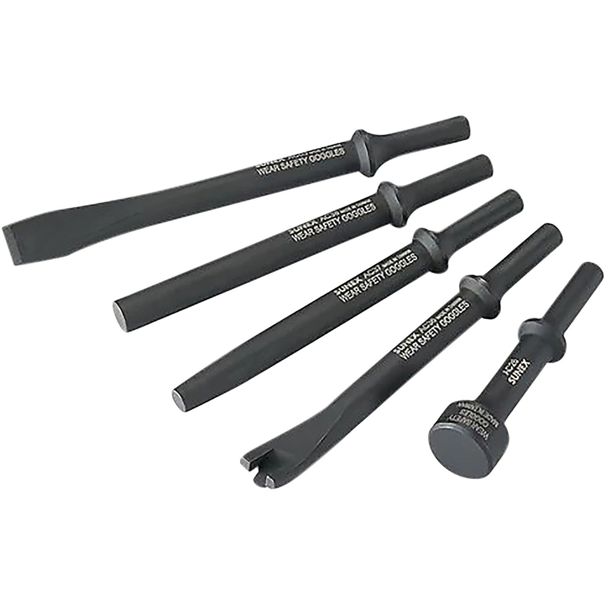 Sunex Tools - ACS5S - 5Pc. Standard Chisel Set