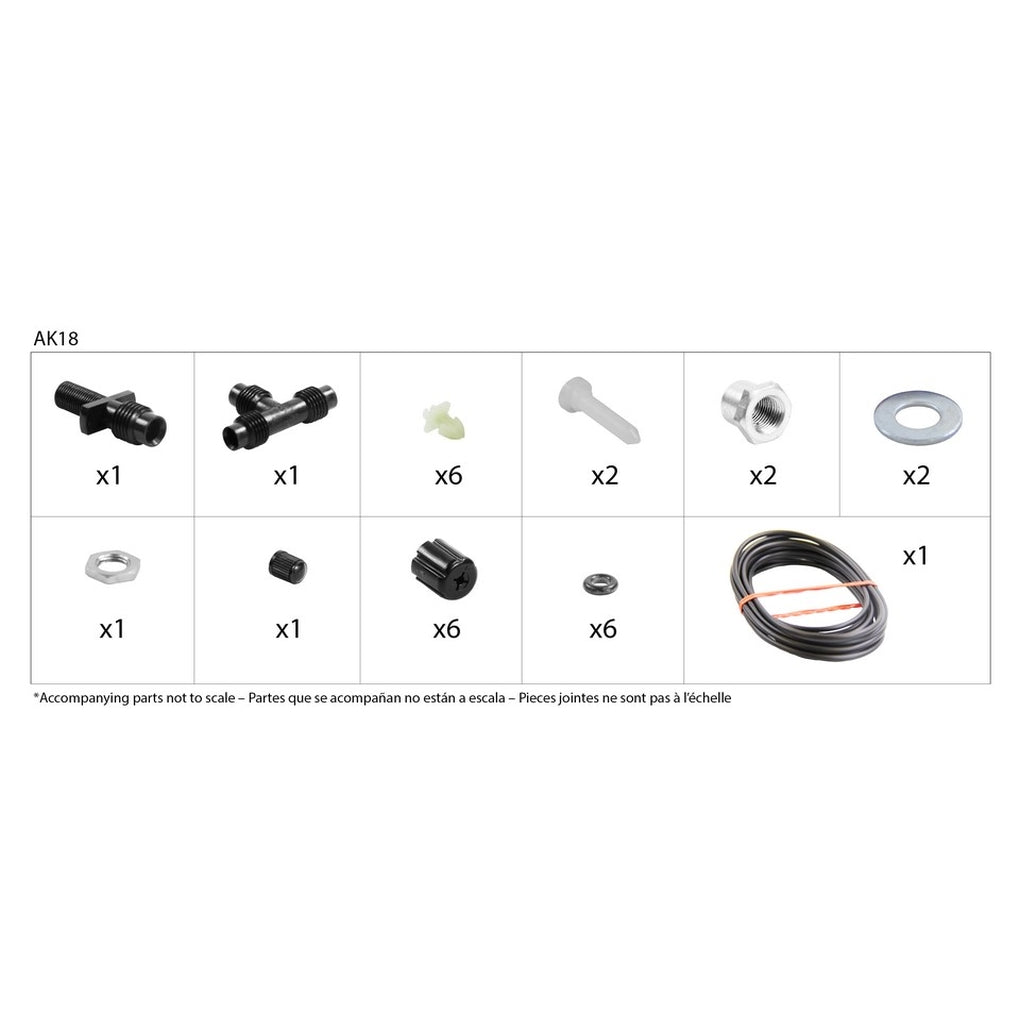 Monroe AK18 Shock Absorber Assemblyir Hose Kit