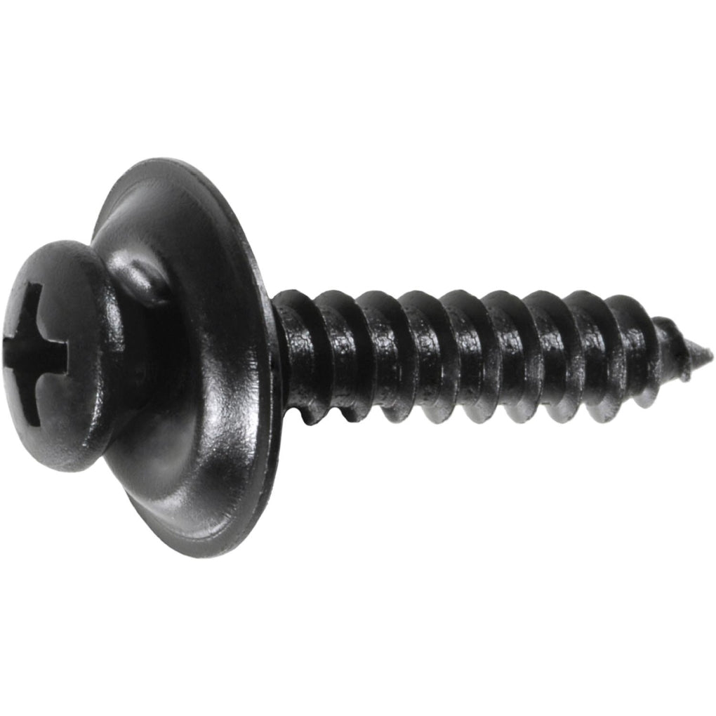 Auveco AP11792 #10 X 1in. Phillips Oval #8 Head Ab Tapping Sems Black
