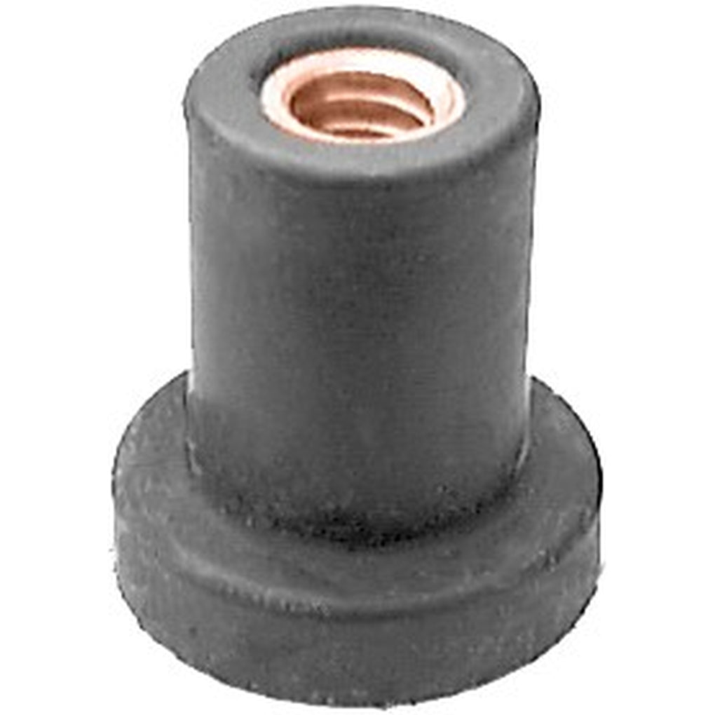 Auveco AP13010 Rubber Nut 1/4in. 20 Threads .740 Head Diameter