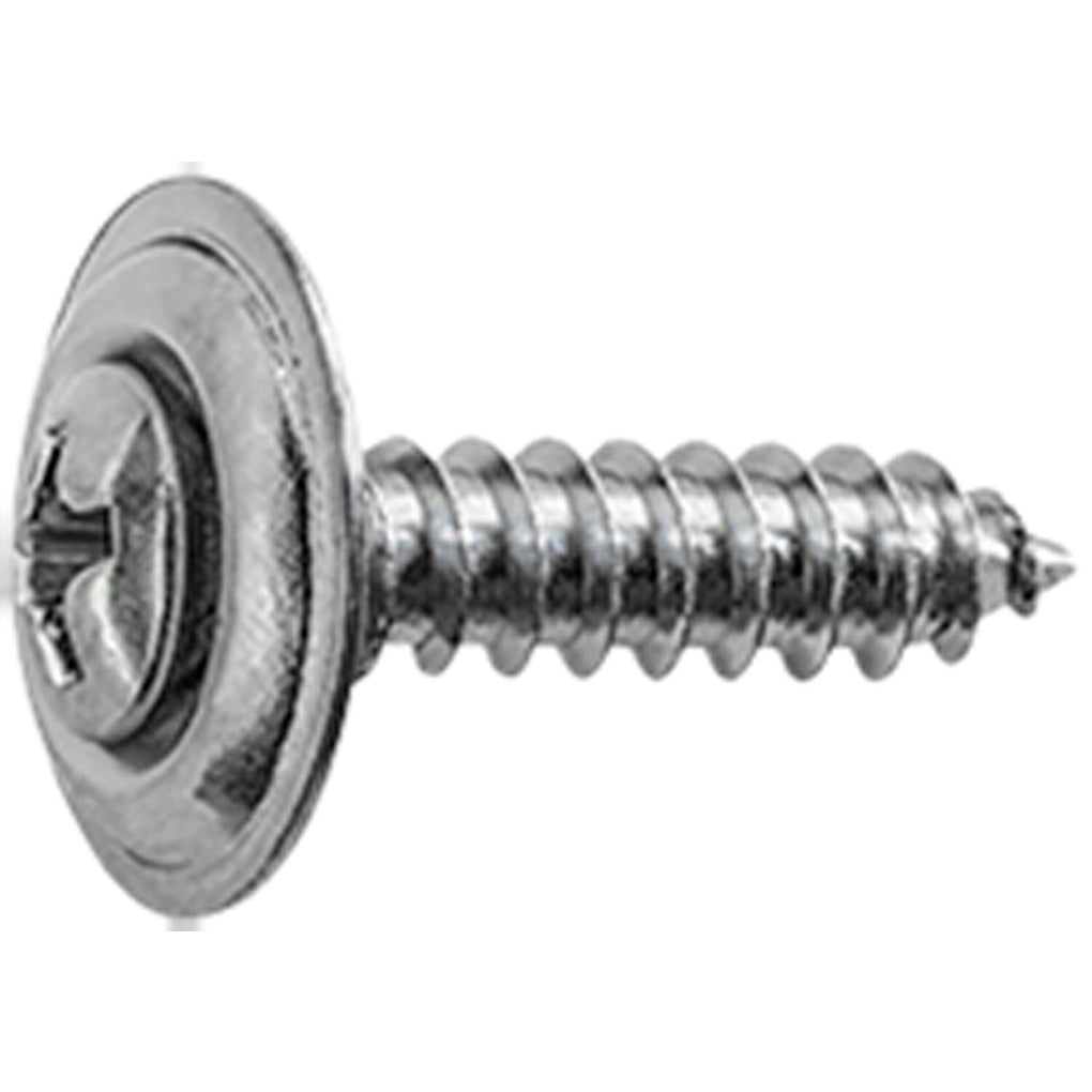 Auveco AP2751 8 X 3/4in. Phillips Oval Head Sems Tapping Screw Countersunk Chrome