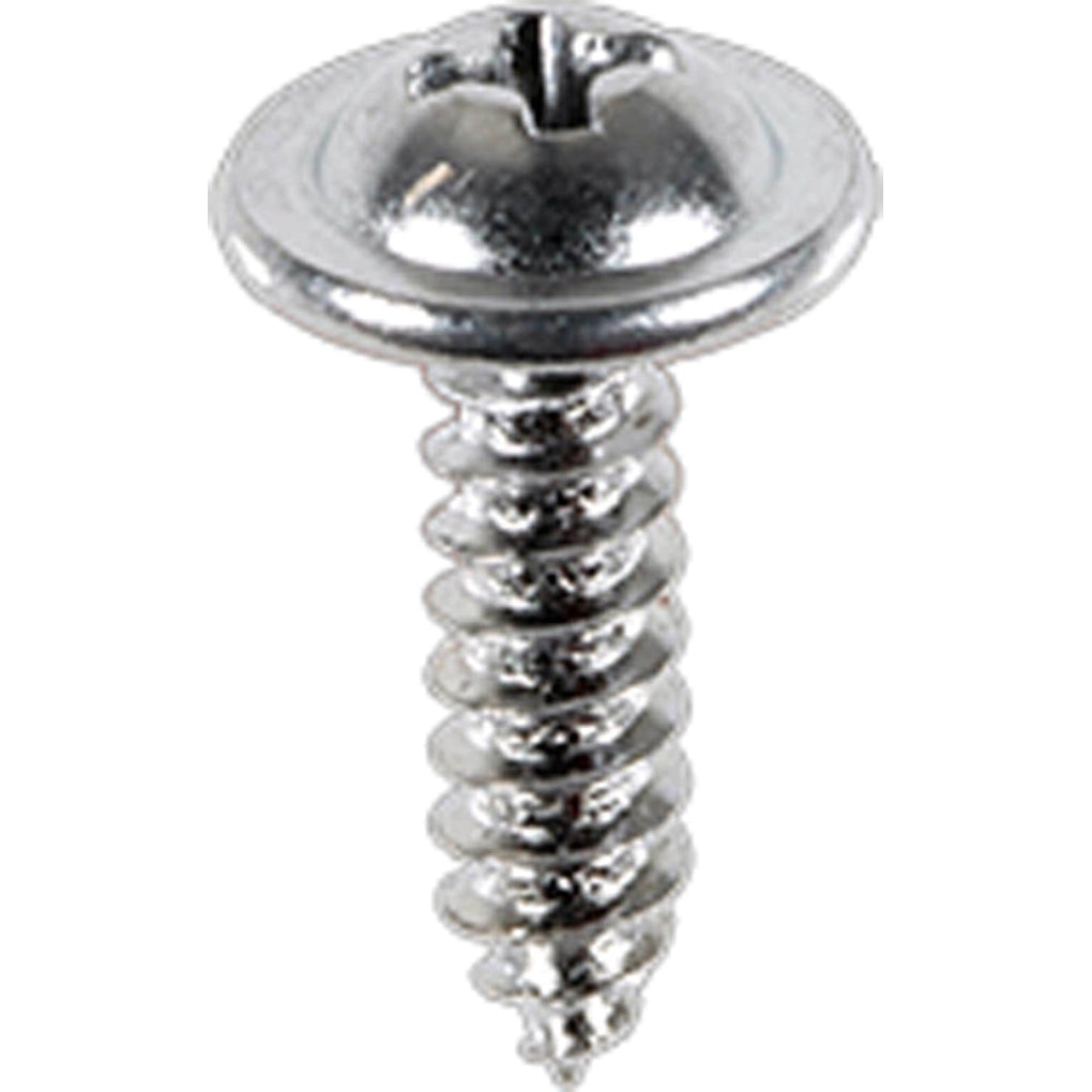 Auveco AP2806 8 X 5/8in. Phillips Round Washer Head Tapping Screw Chrome