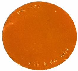 Peterson - B490A - Spitfire Amber Round Reflector